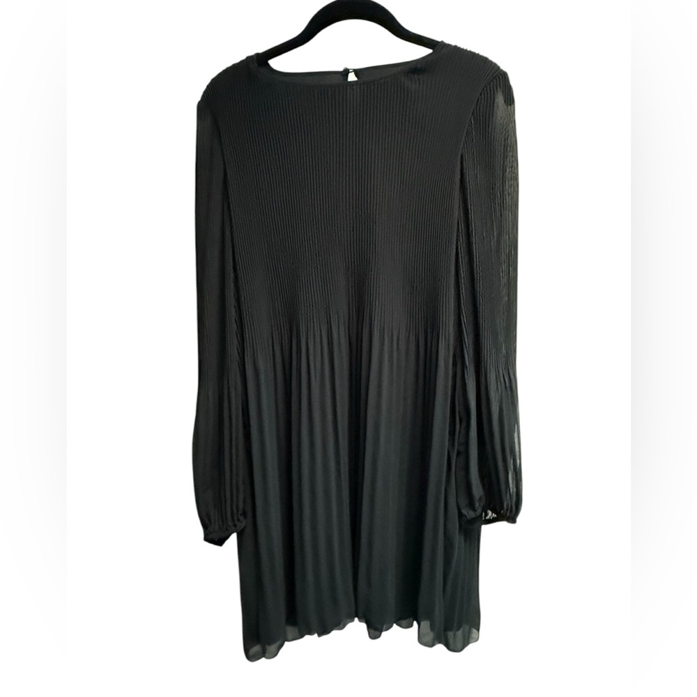 ARITZIA WILFRED Women’s Black Daydreamer Midi Dress Long Sleeve -Size Medium